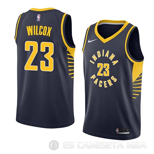 Camiseta C.j. Wilcox #23 Indiana Pacers Icon 2018 Azul - Haga un click en la imagen para cerrar